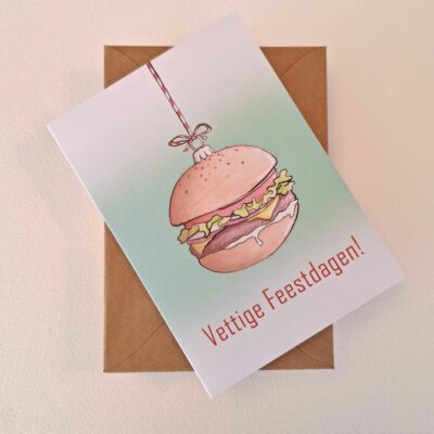 Wenskaart Vettige Feestdagen